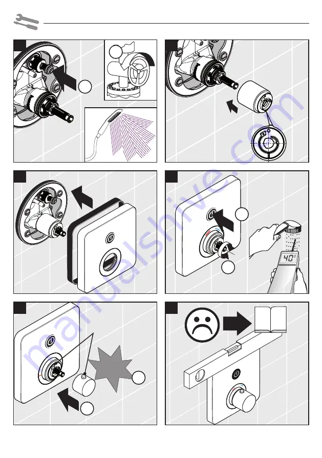 Hans Grohe AXOR ShowerSelect Round 36722 Series Instructions For Use/Assembly Instructions Download Page 64