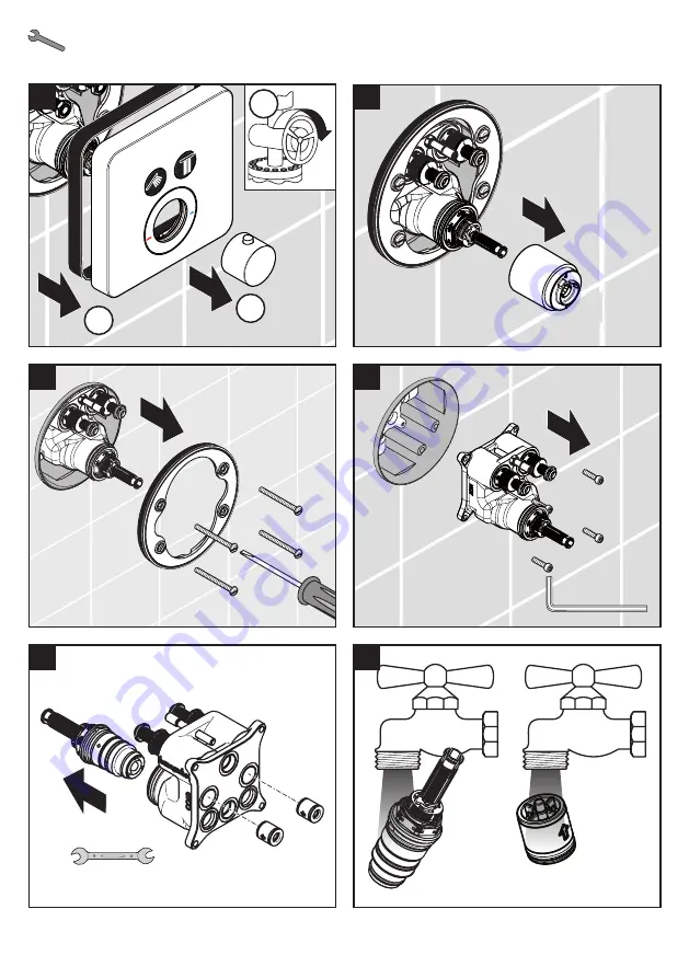 Hans Grohe AXOR ShowerSelect Round 36723 7 Series Скачать руководство пользователя страница 14