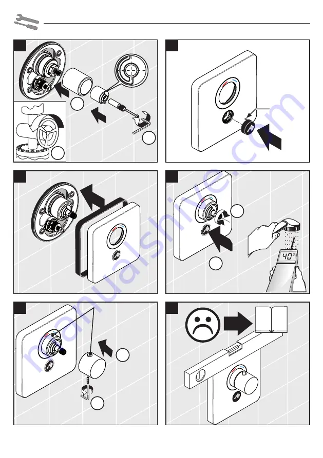 Hans Grohe AXOR ShowerSelect Round 36726 Series Скачать руководство пользователя страница 64