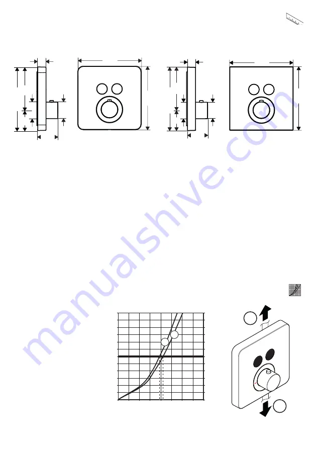 Hans Grohe AXOR ShowerSelect Soft Cube 36707 7 Series Скачать руководство пользователя страница 17