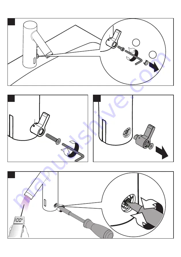 Hans Grohe AXOR Starck 10101 1 Series Installation/User Instructions/Warranty Download Page 14