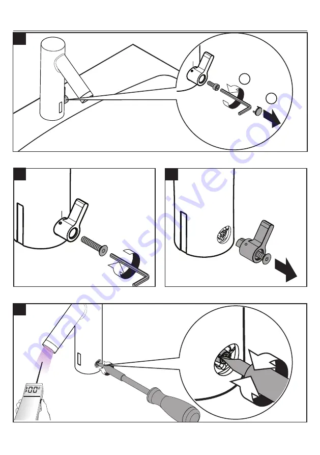 Hans Grohe AXOR Starck 10101001 N Installation / User Instructions / Warranty Download Page 15