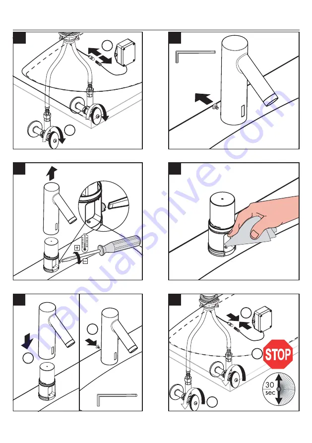 Hans Grohe AXOR Starck 10101001 N Installation / User Instructions / Warranty Download Page 17