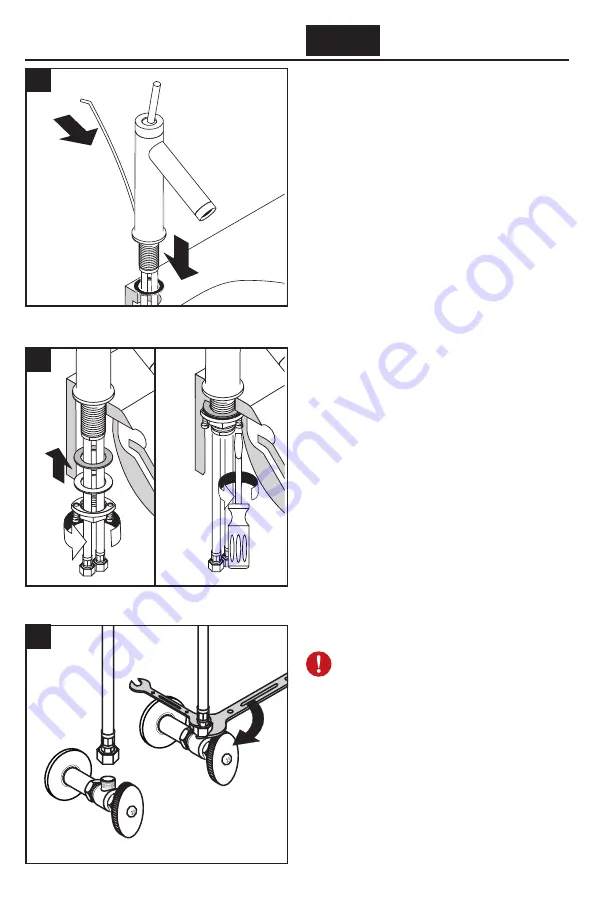 Hans Grohe Axor Starck 10120 1 Series Installation/User Instructions/Warranty Download Page 4