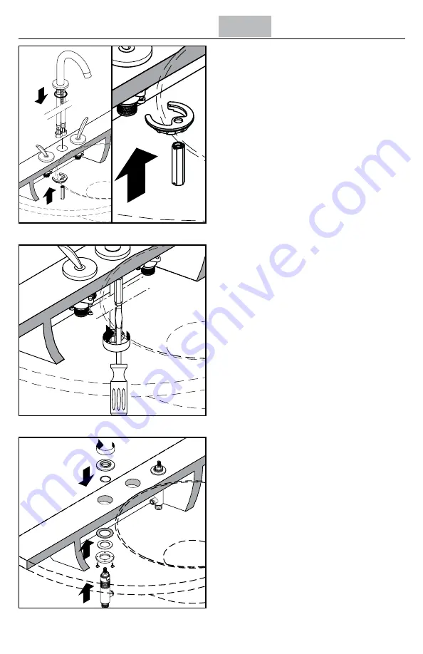 Hans Grohe Axor Starck 10133 Series Installation Instructions / Warranty Download Page 8