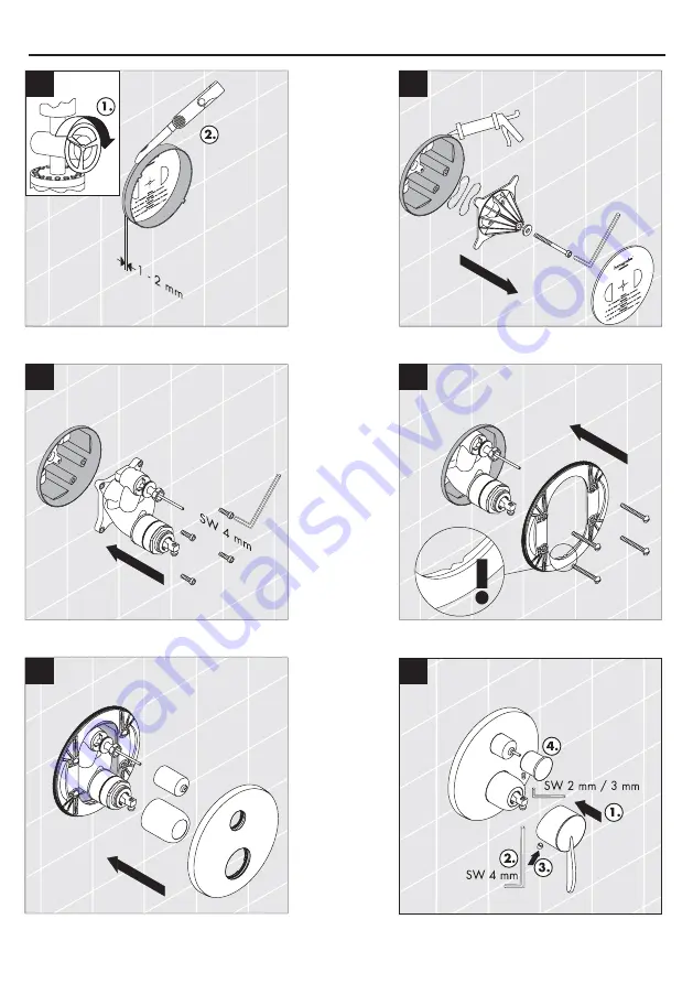 Hans Grohe AXOR Starck 10415 Series Manual Download Page 4