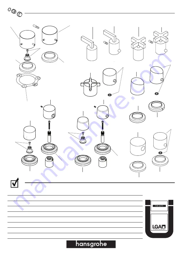 Hans Grohe AXOR Starck 10480000 Instructions For Use/Assembly Instructions Download Page 32