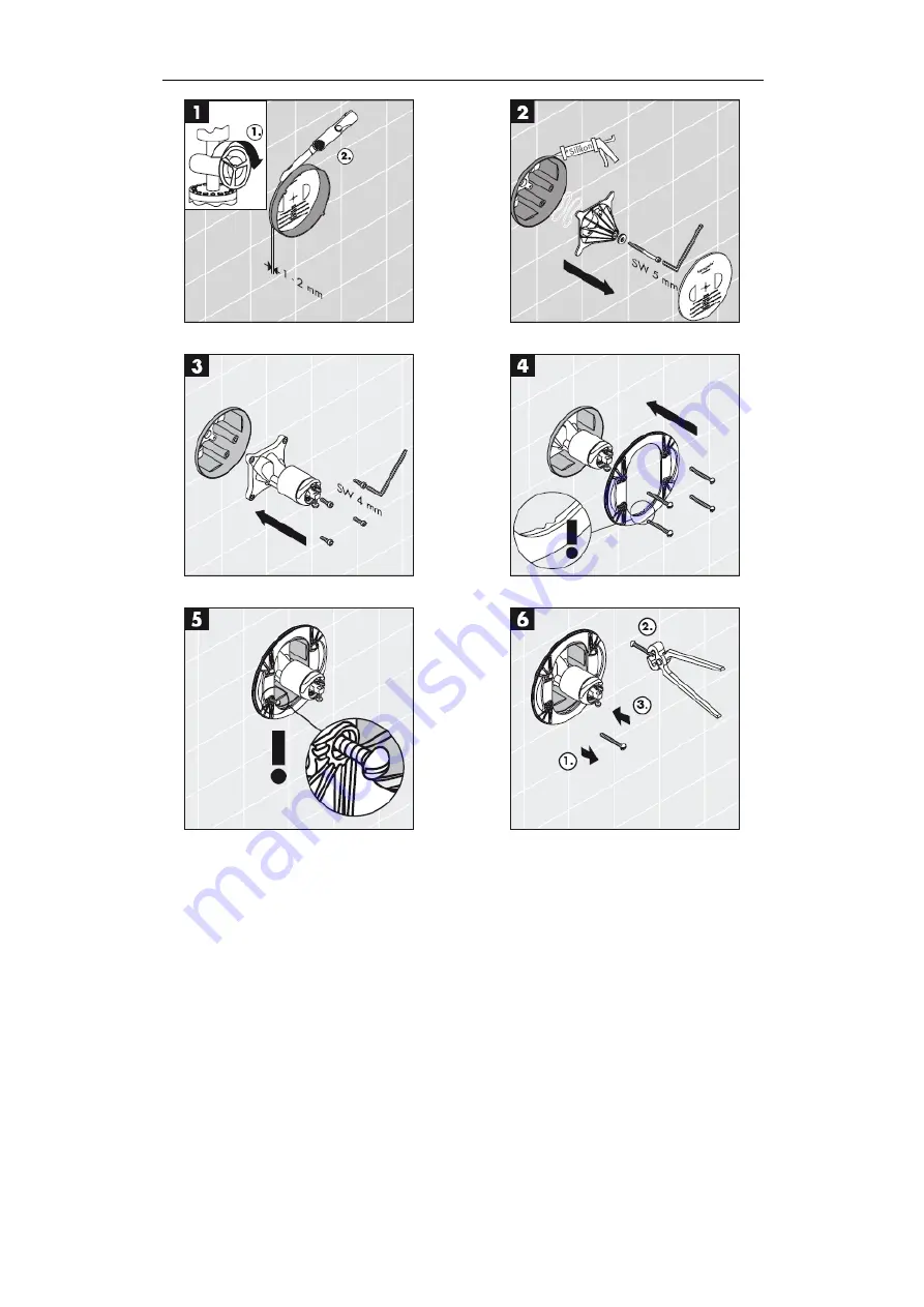 Hans Grohe Axor Starck 10616 Series Assembly Instructions Manual Download Page 60