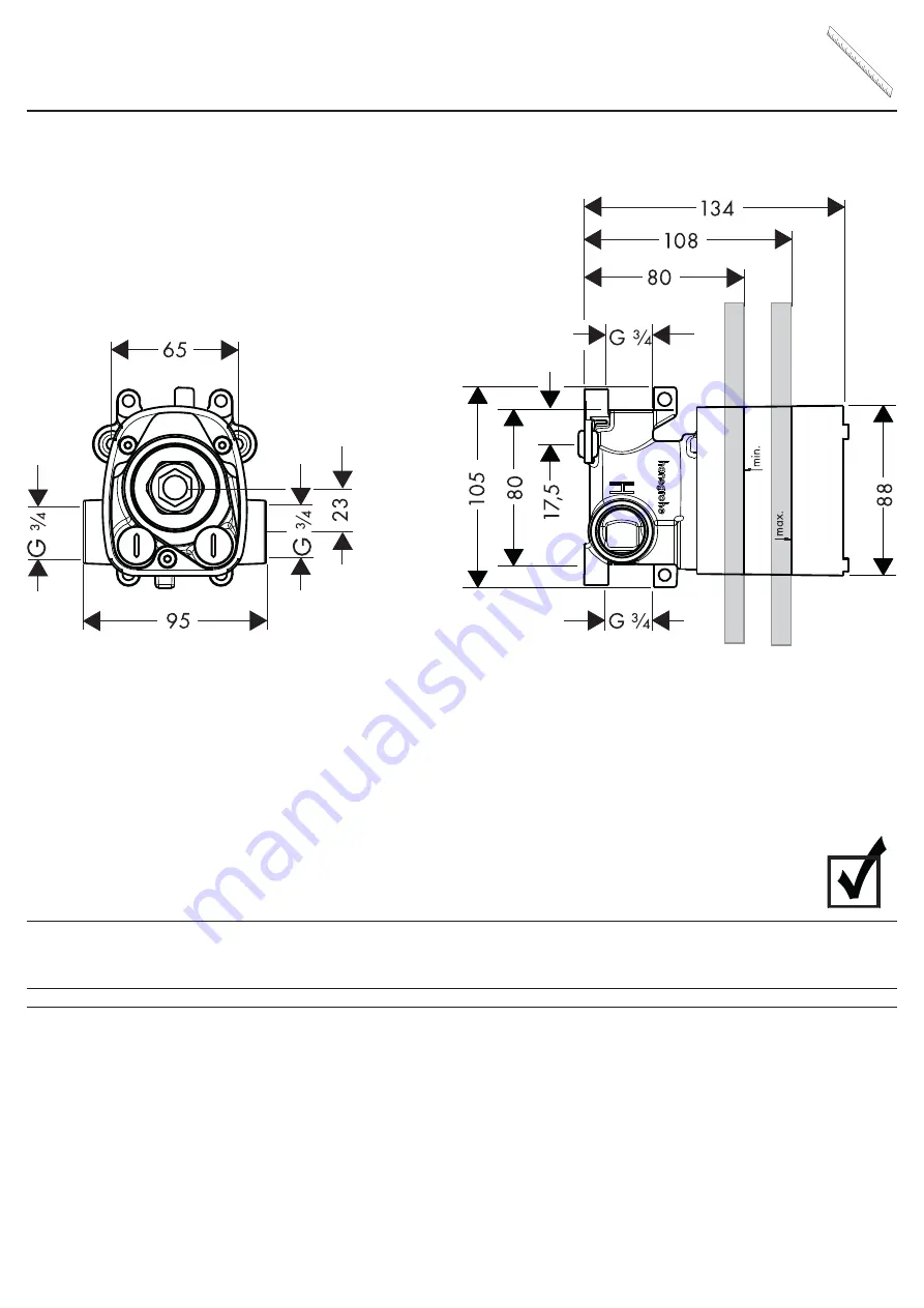 Hans Grohe AXOR Starck 10754180 Assembly Instructions Manual Download Page 31