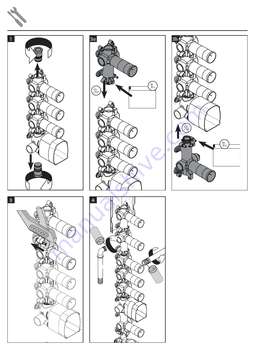 Hans Grohe AXOR Starck 10754180 Assembly Instructions Manual Download Page 46