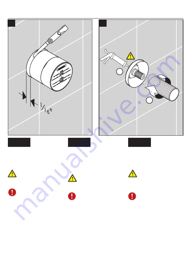 Hans Grohe Axor Starck 10930 1 Series Installation/User Instructions/Warranty Download Page 6