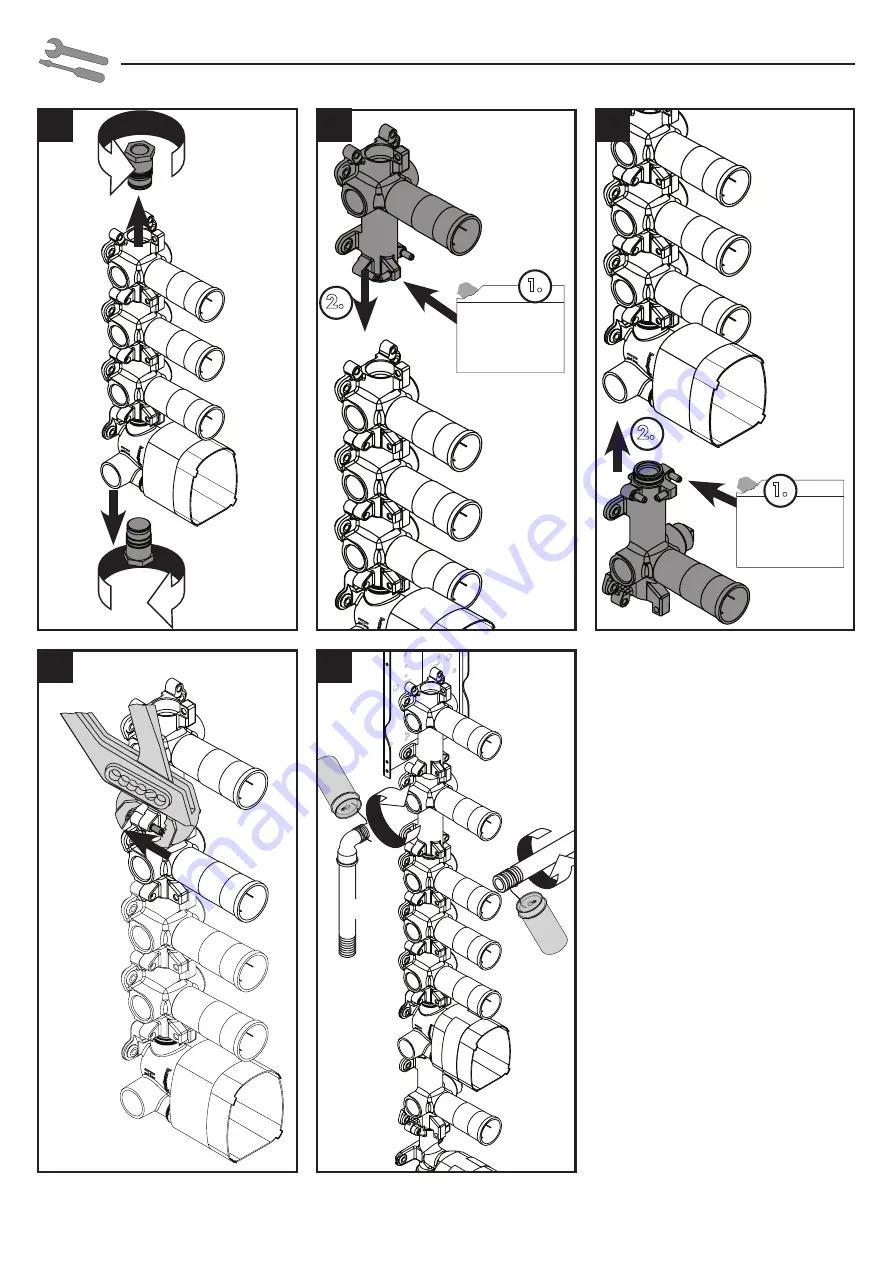 Hans Grohe Axor Starck 10941180 Assembly Instructions Manual Download Page 12