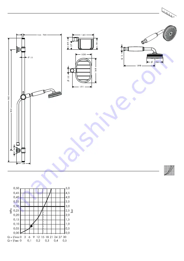 Hans Grohe AXOR Starck Fixfit Deluxe 27451 Series Assembly Instructions Manual Download Page 39