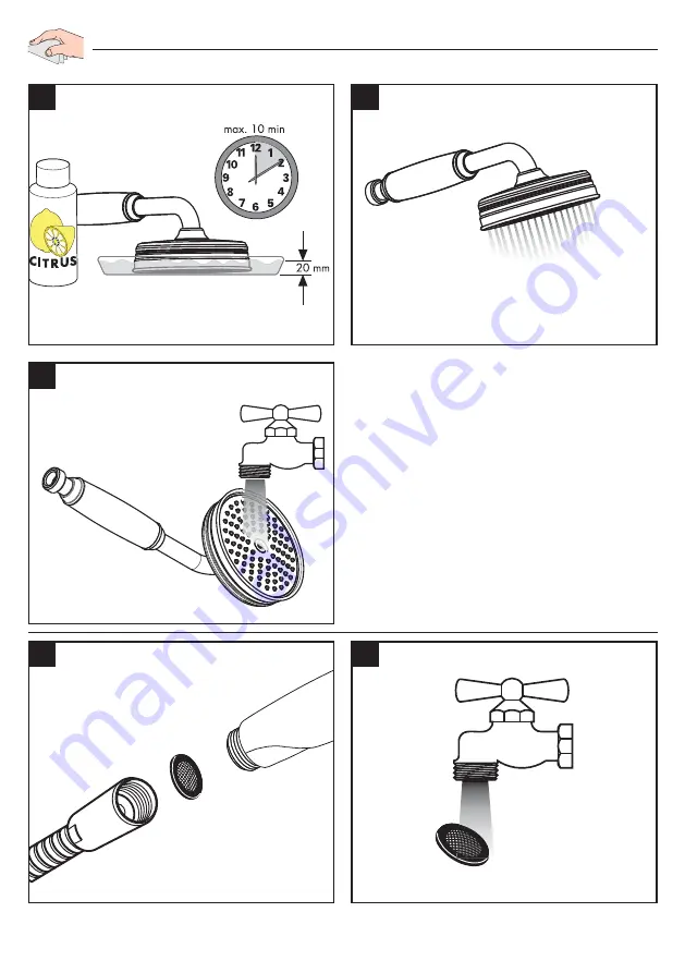 Hans Grohe AXOR Starck Fixfit Deluxe 27451 Series Скачать руководство пользователя страница 42