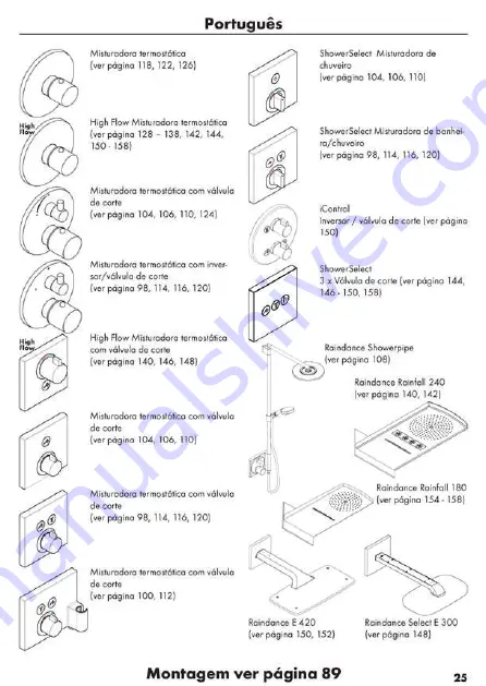 Hans Grohe AXOR Starck Fixfit Deluxe 27451 Series Assembly Instructions Manual Download Page 70