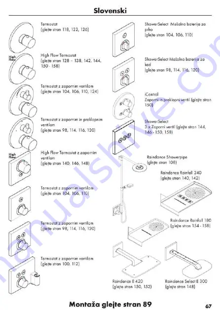 Hans Grohe AXOR Starck Fixfit Deluxe 27451 Series Assembly Instructions Manual Download Page 112