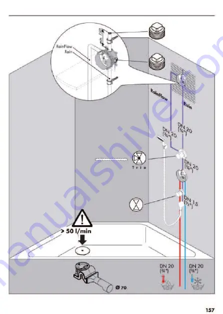 Hans Grohe AXOR Starck Fixfit Deluxe 27451 Series Assembly Instructions Manual Download Page 202