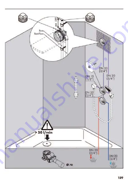 Hans Grohe AXOR Starck Fixfit Deluxe 27451 Series Assembly Instructions Manual Download Page 204