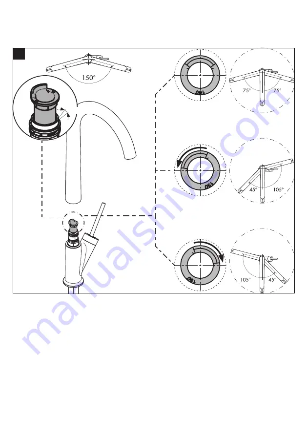 Hans Grohe AXOR Starck HighArc 10821 Series Installation/User Instructions/Warranty Download Page 5