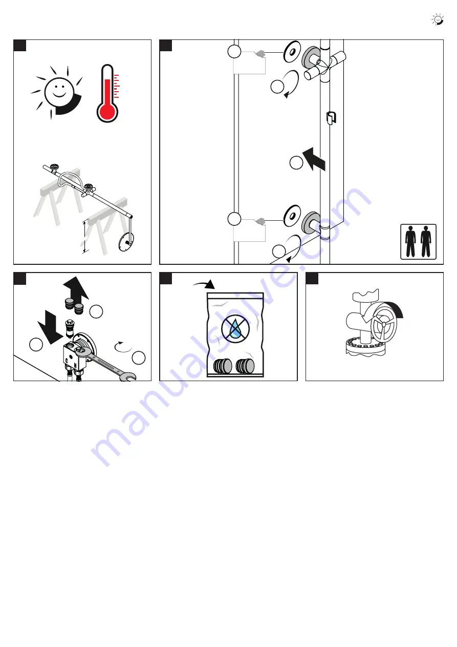 Hans Grohe AXOR Starck Nature 240 1 jet 12670 Series Instructions For Use/Assembly Instructions Download Page 41