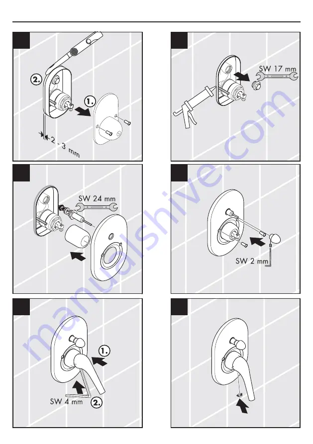 Hans Grohe AXOR Terrano 37405 Series Скачать руководство пользователя страница 5