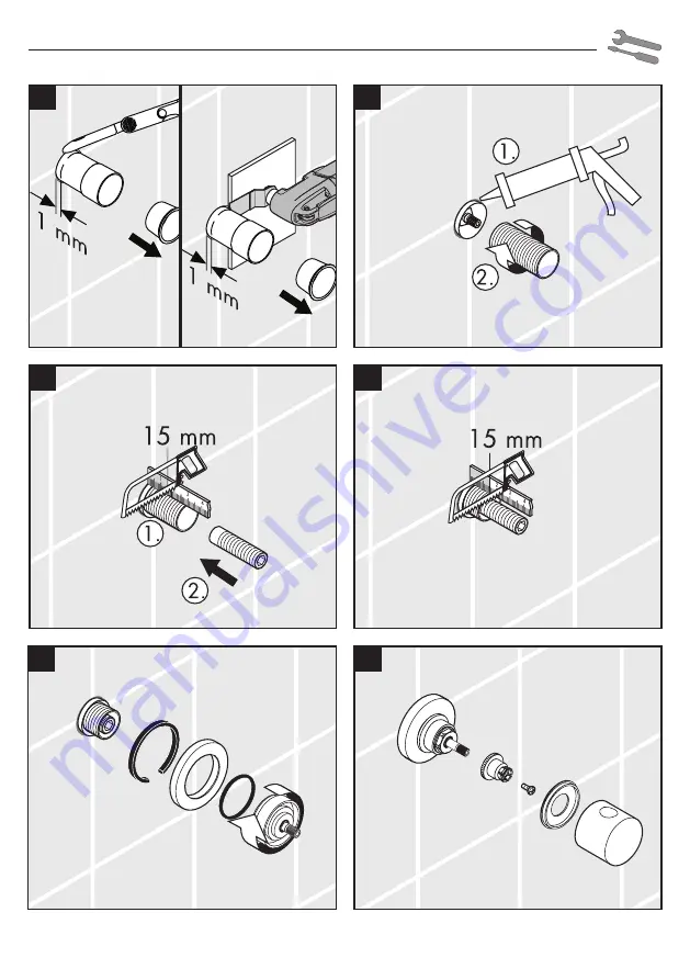 Hans Grohe AXOR Uno 2 38976000 Instructions For Use/Assembly Instructions Download Page 17