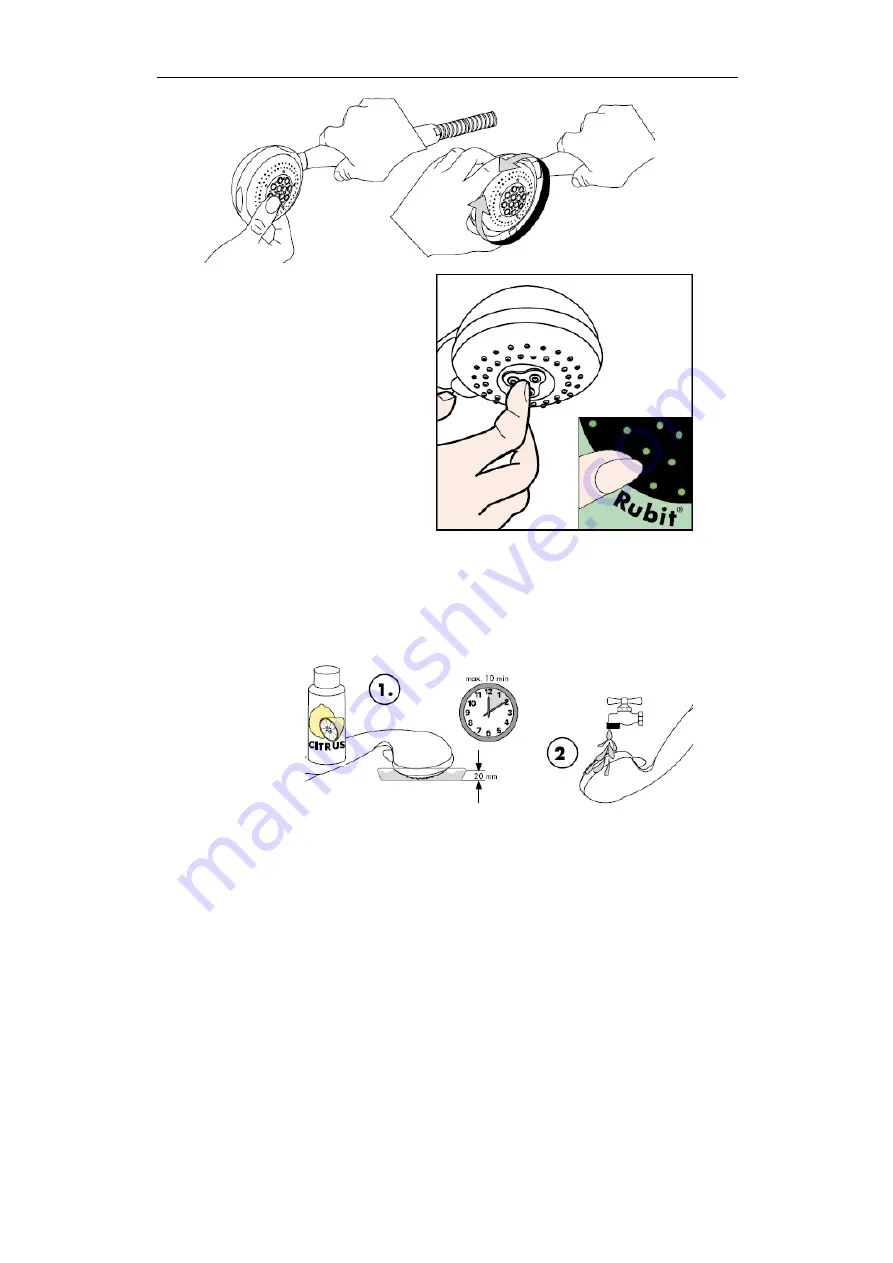 Hans Grohe AXOR Uno 27985 Series Assembly Instructions Manual Download Page 10