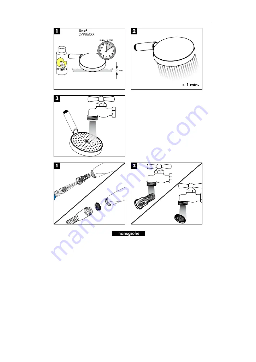 Hans Grohe AXOR Uno 27985 Series Assembly Instructions Manual Download Page 239