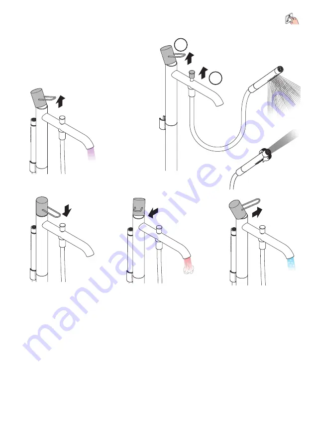 Hans Grohe Axor Uno 38440009 Instructions For Use/Assembly Instructions Download Page 13