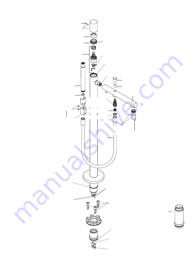 Hans Grohe AXOR Uno 38442 1 Series Скачать руководство пользователя страница 13