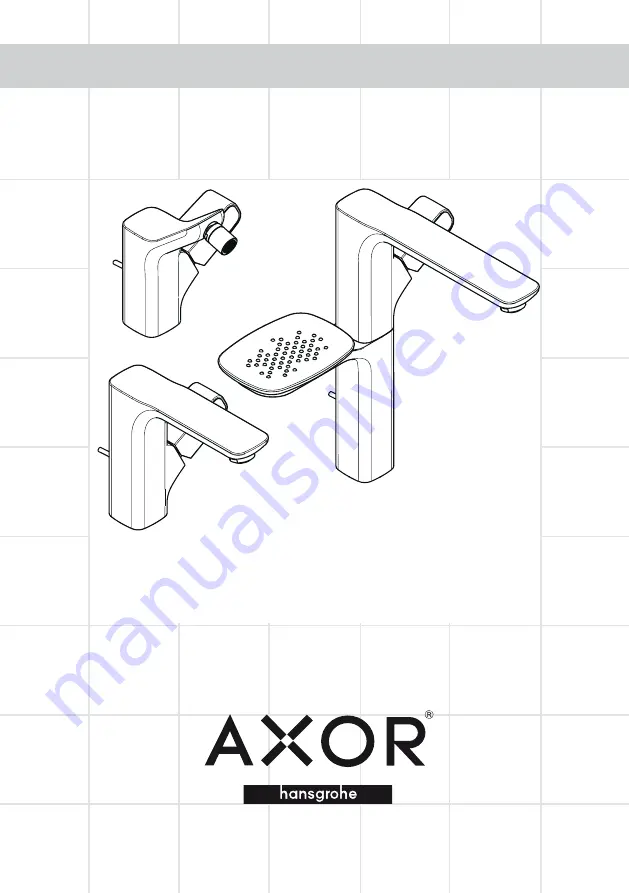 Hans Grohe AXOR Urquiola 11020000 Manual Download Page 1