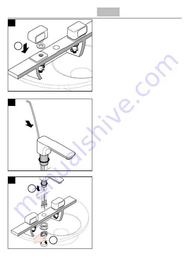 Hans Grohe Axor Urquiola 11041 1 Series Installation Instructions / Warranty Download Page 8