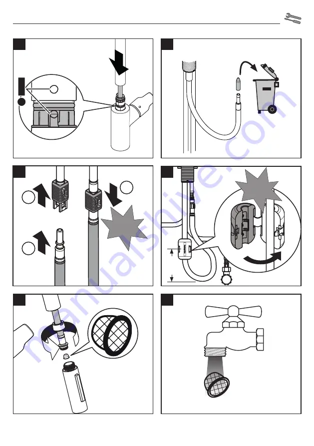 Hans Grohe Cento XL 2jet 14784000 Скачать руководство пользователя страница 5