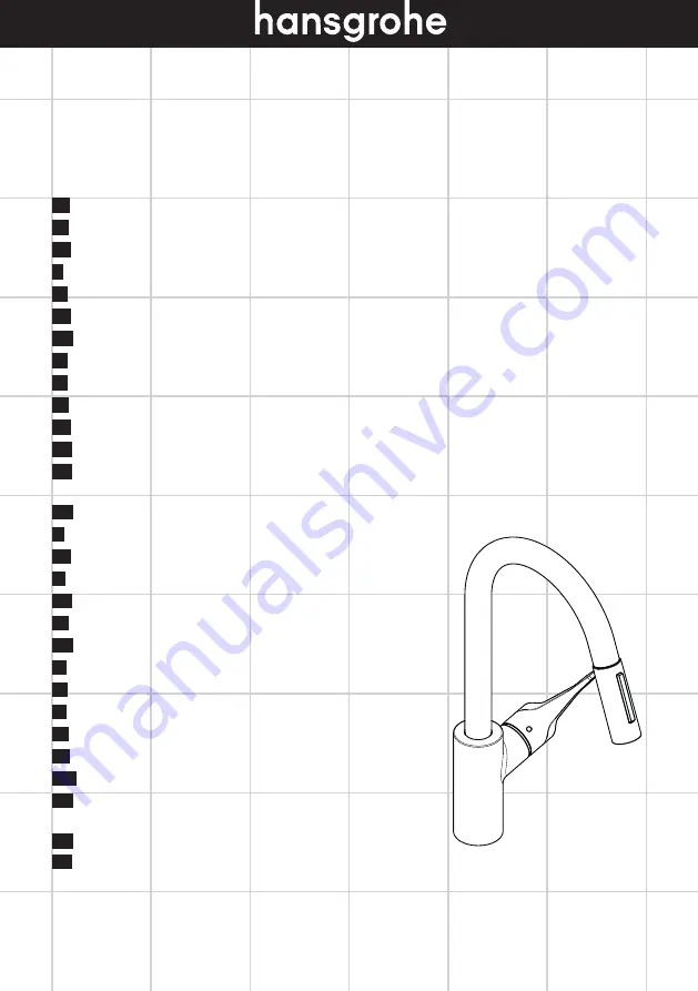 Hans Grohe Cento XL Instructions For Use Manual Download Page 1