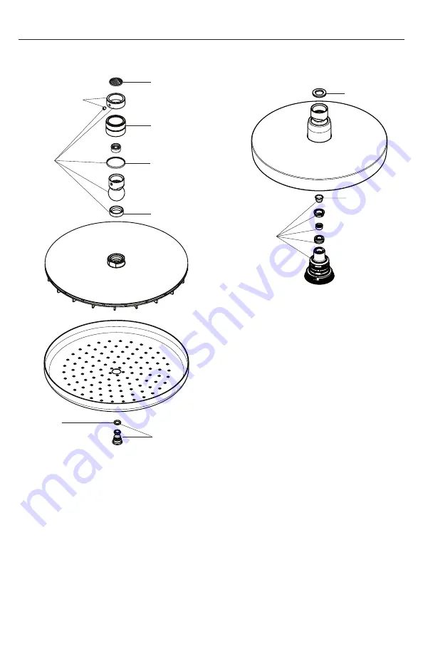 Hans Grohe Clubmaster Pressure Balance Shower Set With Rough 04907 0... Installation/User Instructions/Warranty Download Page 32