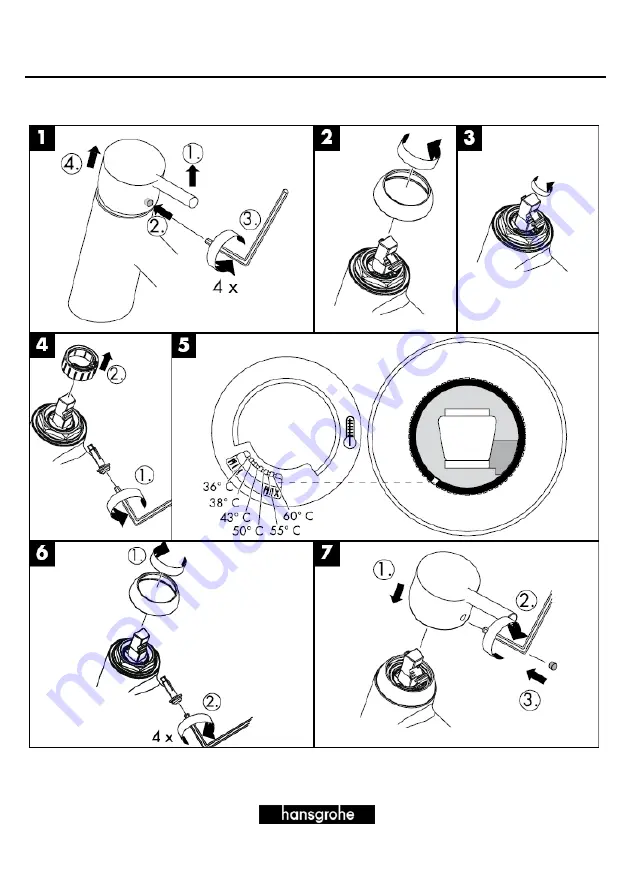 Hans Grohe Croma 100 27105000 Скачать руководство пользователя страница 14