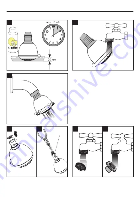 Hans Grohe Croma 3jet Series Скачать руководство пользователя страница 20