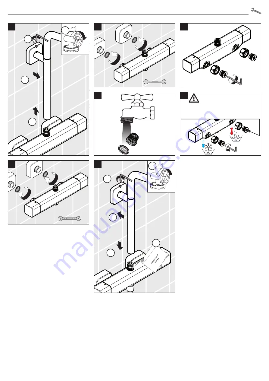 Hans Grohe Croma E 280 Instructions For Use Manual Download Page 35