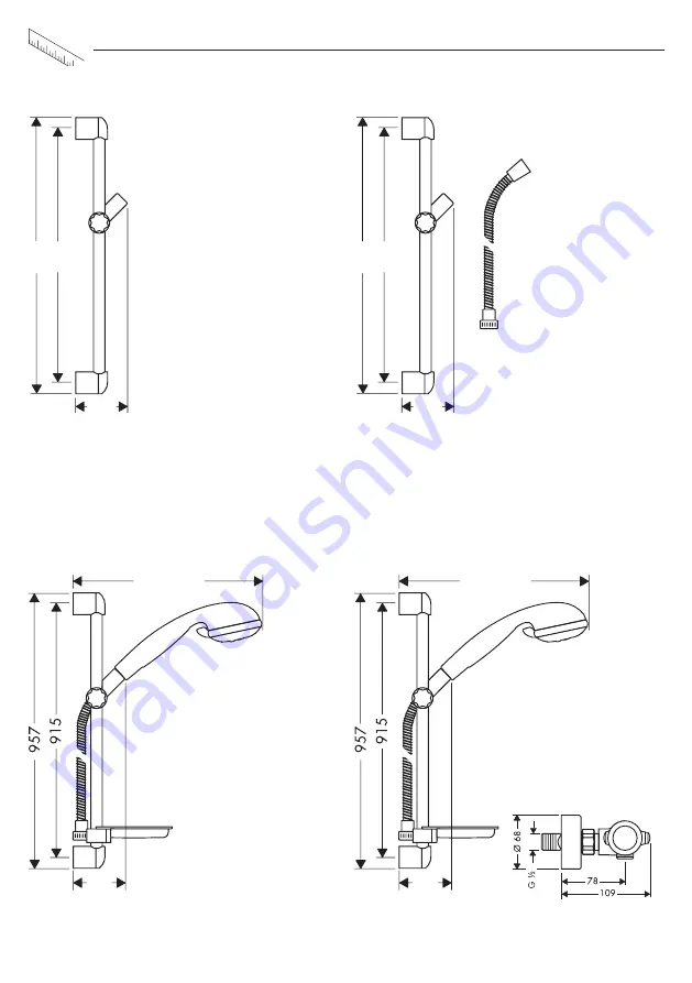 Hans Grohe Croma Ecostat Combi Series Скачать руководство пользователя страница 32