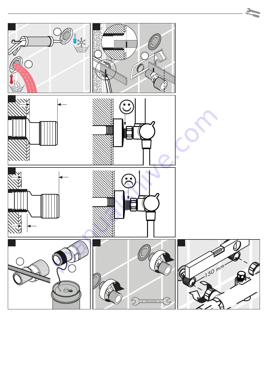 Hans Grohe Croma Select E Multi SemiPipe EcoSmart... Instructions For Use/Assembly Instructions Download Page 31