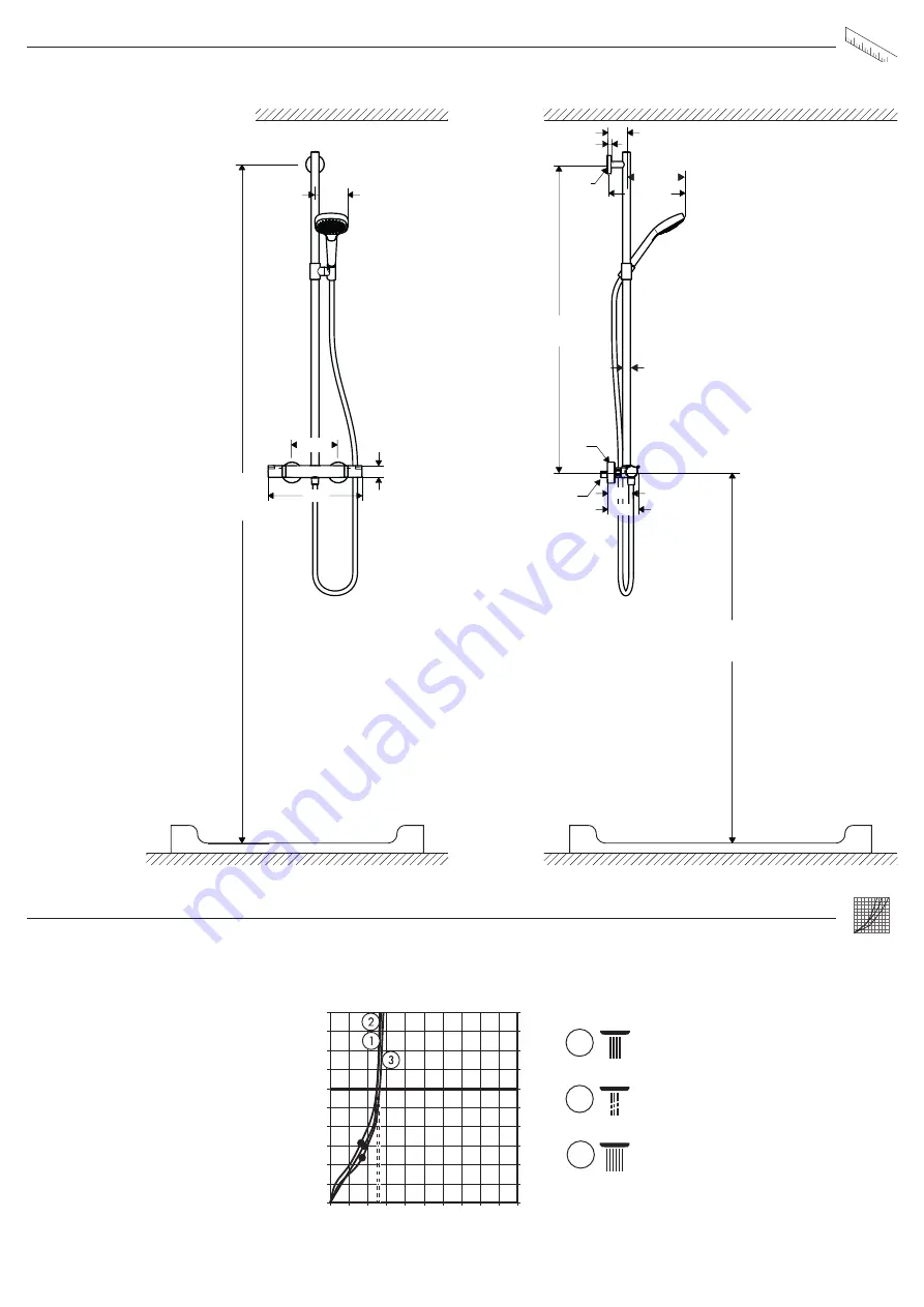 Hans Grohe Croma Select E Multi SemiPipe EcoSmart... Скачать руководство пользователя страница 37