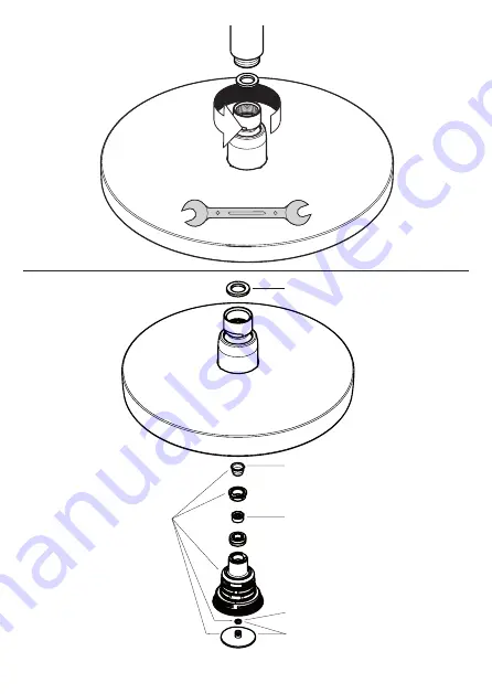 Hans Grohe Croma Select S 180 2jet 26523400 Assembly Instructions Manual Download Page 3