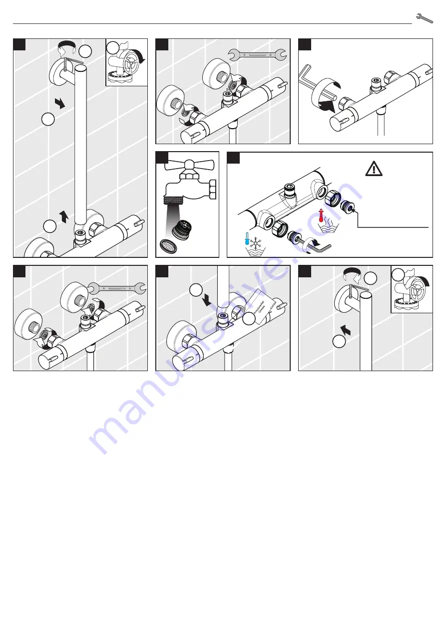 Hans Grohe Croma Select S Multi SemiPipe 27247400 Instructions For Use/Assembly Instructions Download Page 35