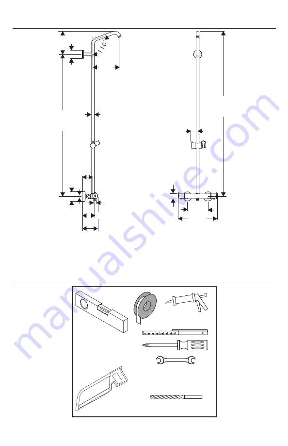 Hans Grohe Croma Showerpipe 04536820 Скачать руководство пользователя страница 5