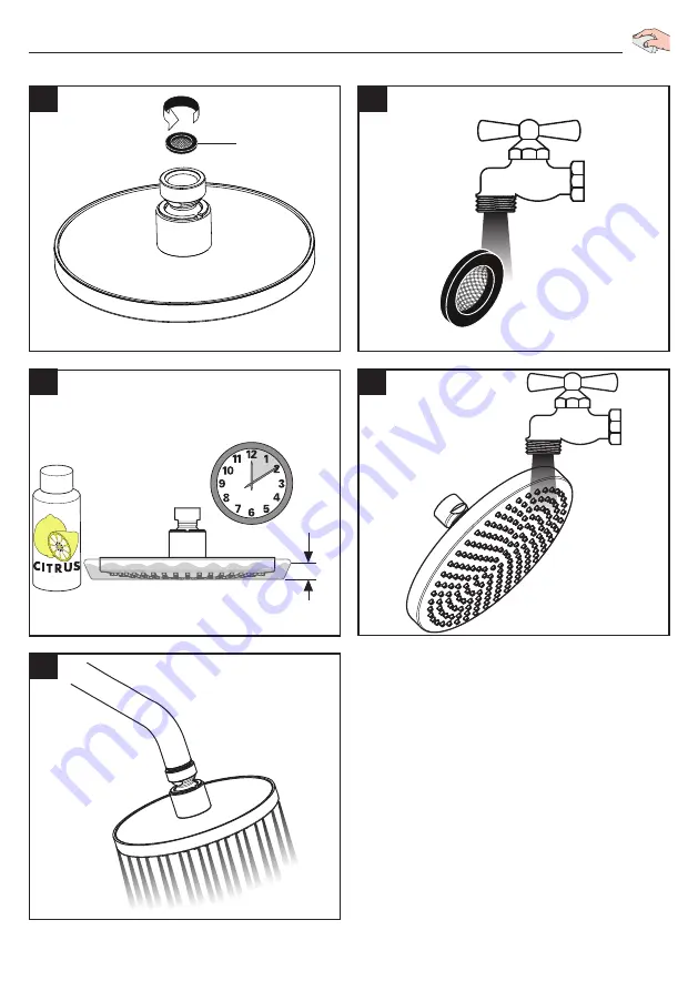 Hans Grohe Croma Showerpipe 160 1jet 27245000 Скачать руководство пользователя страница 15