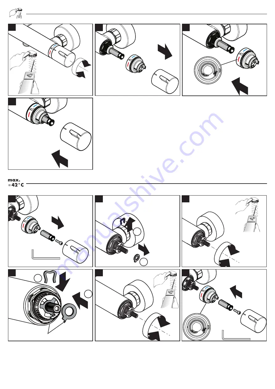 Hans Grohe Croma Showerpipe 27135000 Скачать руководство пользователя страница 34