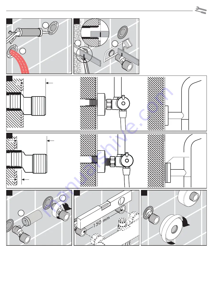 Hans Grohe Croma Showerpipe 27143000 Instructions For Use/Assembly Instructions Download Page 31