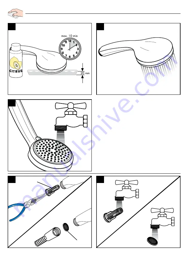 Hans Grohe Croma Showerpipe 27201000 Скачать руководство пользователя страница 42