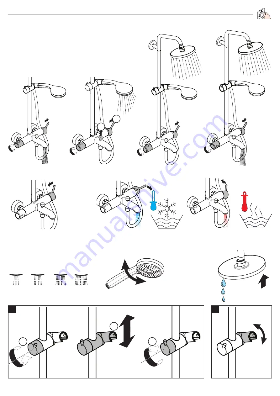 Hans Grohe Croma Showerpipe 27202000 Instructions For Use/Assembly Instructions Download Page 35