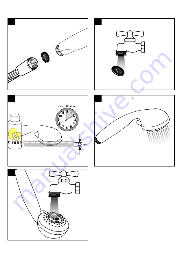 Hans Grohe Crometa Vario/Unica'C 27739000 Manual Download Page 15